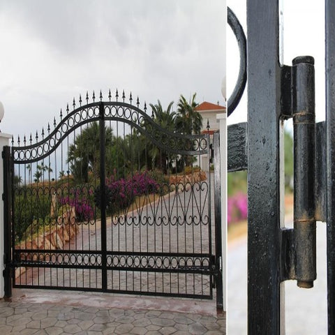 Image of Cerniera per cancelli a 3 ali aperte mm 180 IBFM