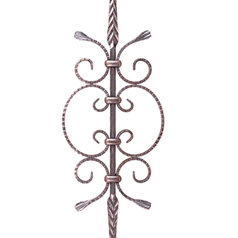 Image of Paletto in ferro martellato quadro art. 06.040