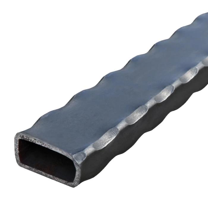 Tubolare martellato rettangolare 100x50