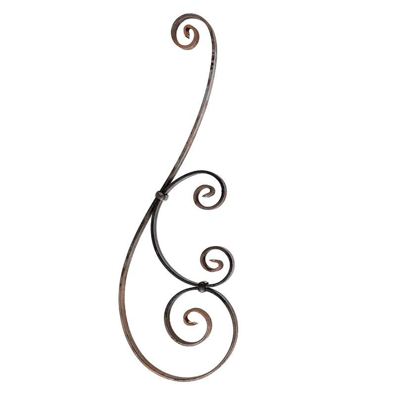 Pannelli decorativi in ferro battuto per recinzione da giardino all'ingrosso IOK-250 Pannelli decorativi in ferro battuto per recinzione da giardino all'ingrosso IOK-250